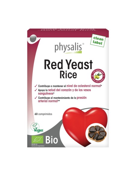 Red Yeast Rice Bio Physalis  Control Natural del Colesterol