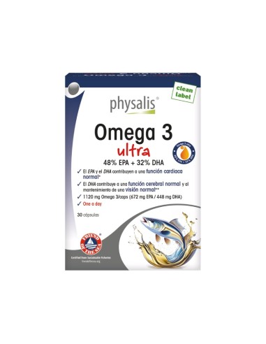 Omega 3 Ultra Physalis: Salud Cardiovascular y Cerebral Optima