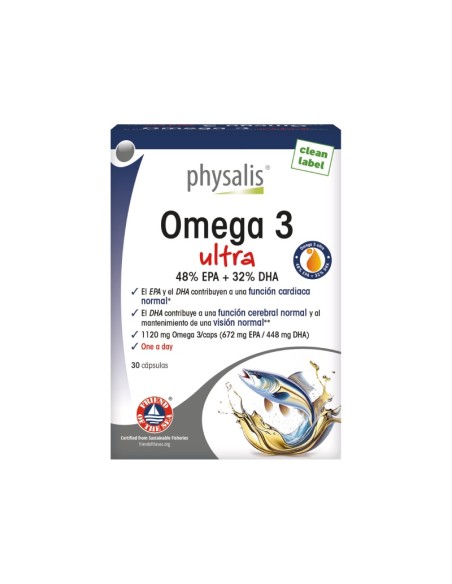 Omega 3 Ultra Physalis: Salud Cardiovascular y Cerebral Optima