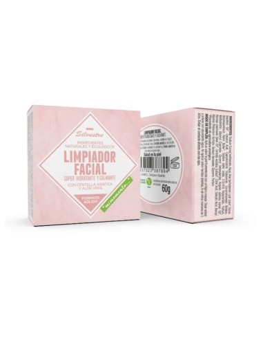 Limpiador Facial Sólido Hidratante Silvestre  Piel Suave