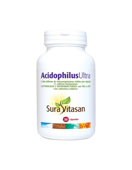Acidophilus Ultra 30Cap. (Refrigeracion) de Sura Vitasan