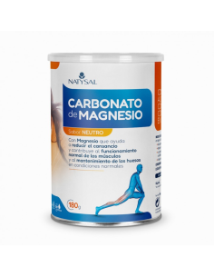 Carbonato de Magnesio en Polvo 180g Natysal  Calidad Natural