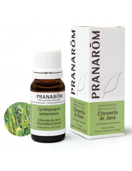 Spray Citronela De Java Pranarom 30 ml - Protección Natural