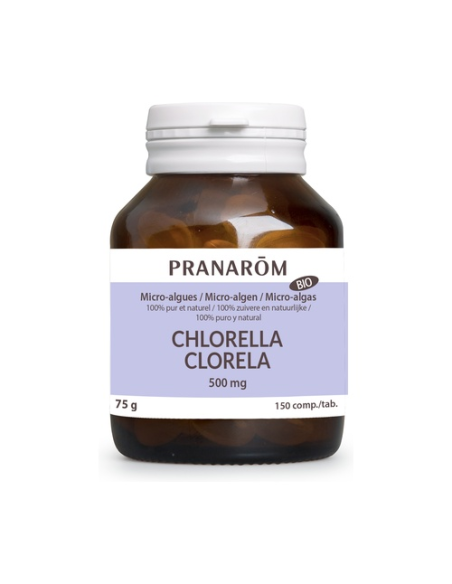 Chlorella Comprimidos 500 Mg 200 Comprimidos de Pranarom