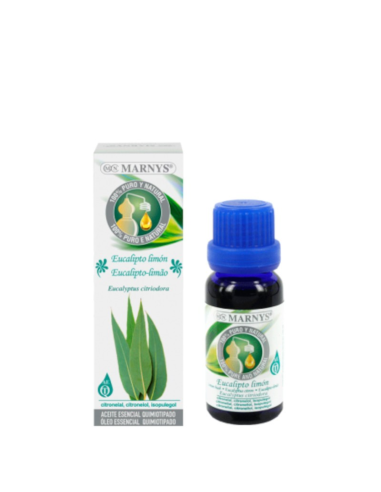 Aceite Esencial Alimentario De Eucalipto Estuche Con Botella - 15 Ml Marnys