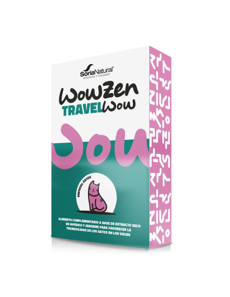 Pack 2 Travel Wow Gatos Soria Natural  Cuidado Natural
