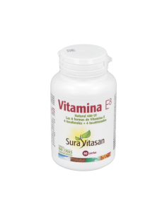 Vitamina E Natural 400Ui 60 Perlas Sura Vitasan  Antioxidante