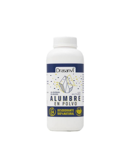 Alumbre Potasio Polvo 100g Drasanvi - Puro y Natural