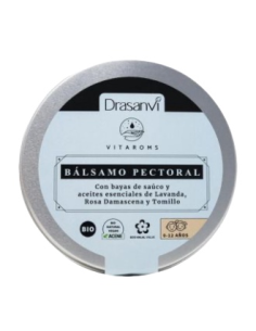 Bálsamo Pectoral Bebé 75ml Bio Vitaroms Drasanvi Natural