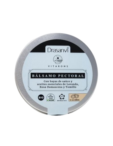 Bálsamo Pectoral Bebé 75ml Bio Vitaroms Drasanvi Natural