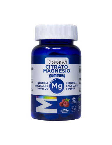 Citrato de Magnesio Drasanvi 45 Gominolas  Vitalidad Natural