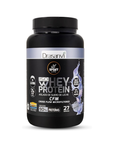 Whey Protein Aislado Neutro 800G Sport Live Drasanvi