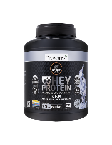 Whey Protein Aislado Neutro 1,6Kg Sport Live Drasanvi
