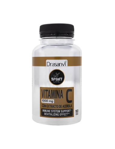 Vitamina C 1000Mg 90 Capsulas Sport Live Drasanvi