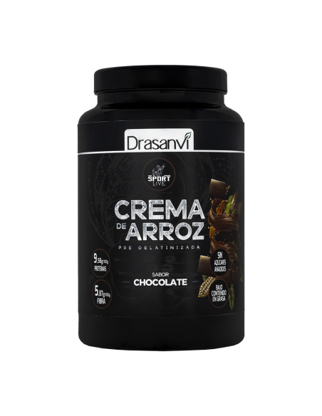 Crema Arroz Sabor Chocolate 1 Kg Sport Live Drasanvi