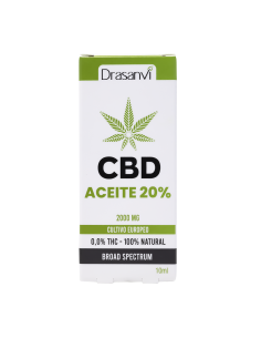 Aceite Cbd Broad Spectrum 20% 10Ml Drasanvi