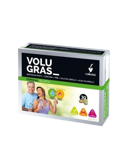 Pack 3x2 Volugras 30 comprimidos Novadiet - Oferta Especial