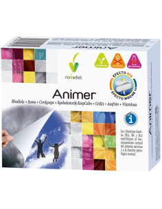 Pack 3x2 Animer Novadiet 60 cápsulas vegetales oferta