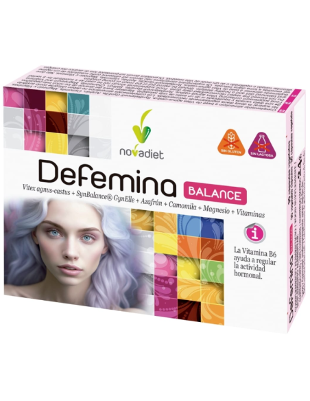 Pack 3x2 Defemina Balance 30 cápsulas vegetales Novadiet