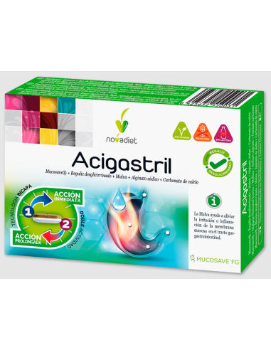 Pack 3x2 Acigastril 30 comprimidos Novadiet – Oferta Especial