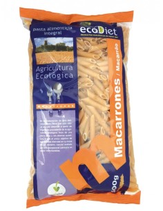Pack 3x2 Macarrones Integrales Ecodiet 500 g Novadiet
