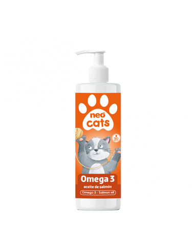 Neo Cats Omega 3 300 ml  Suplemento para gatos saludable