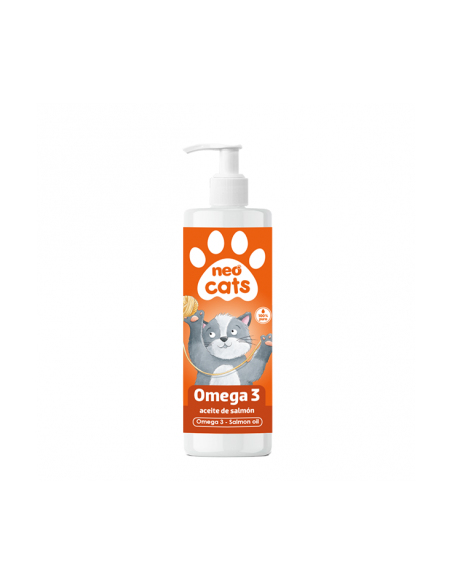 Neo Cats Omega 3 300 ml  Suplemento para gatos saludable