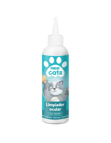 Neo Cats Limpiador Ocular 125 ml  Cuidado Seguro y Efectivo