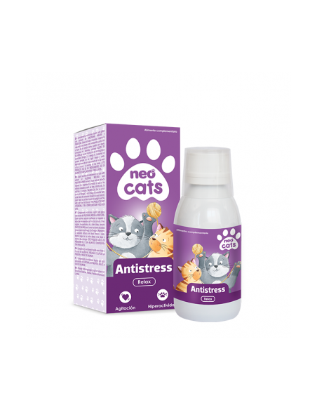 Neo Cats Antistress 120 ml - Calma y bienestar para tu gato