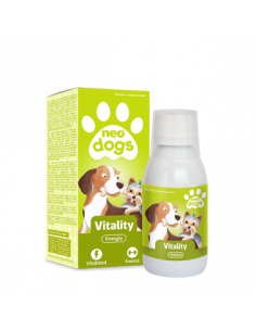 Neo Dogs Vitality 120 ml  Energía y salud para tu perro