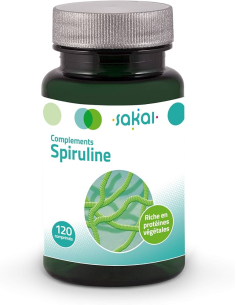 Espirulina 120 Comp X 400 Mg De Sakai
