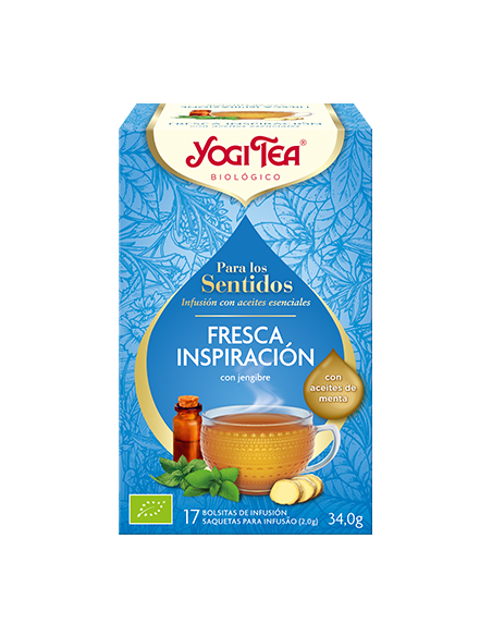 Yogi Tea Fresca Inspiración 17 Bolsitas 1,8 g - Aromático