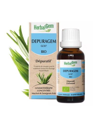 Depuragem Gc07 Bio 30 ml Herbalgem  Limpieza Natural Saludable