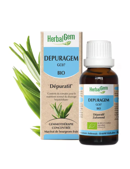 Depuragem Gc07 Bio 30 ml Herbalgem  Limpieza Natural Saludable