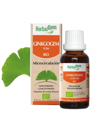 Ginkgogem GC08 Bio 30 ml - Suplemento Natural Herbalgem