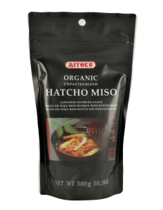 Hatcho Miso No Pasteurizado Mitoku 300g  Sabor Auténtico