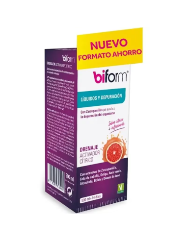 Drenaje Activador Cítrico Biform® 500 ml - Formato Ahorro