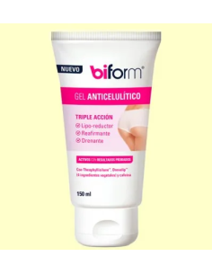 Gel Anticelulítico Biform® – Piel Firme y Suave Fácilmente