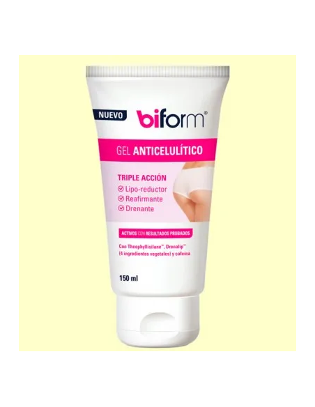 Gel Anticelulítico Biform® – Piel Firme y Suave Fácilmente