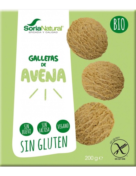 Pack de 2 ud Galletas De Avena Bio de Alecosor Soria Natural