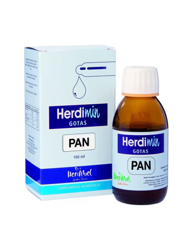 Herdimin Pan Bote 100 Ml Con Cuentagotas de Herdibel