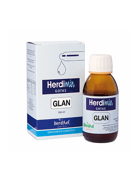 Herdimin Glan Bote 100 Ml Con Cuentagotas de Herdibel