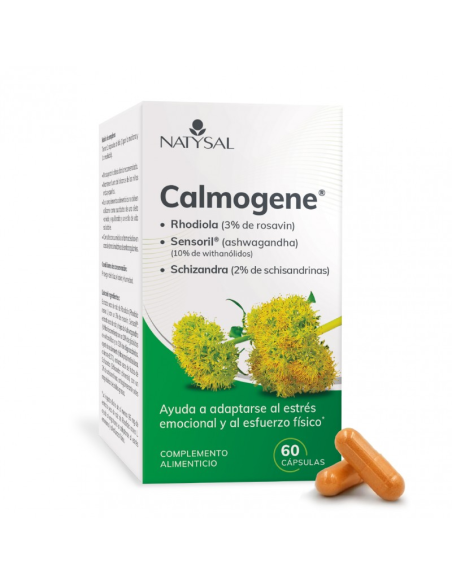 Calmogene Rhodiola Complex 60 Cápsulas  Energía y Equilibrio