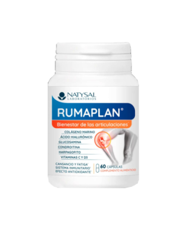 Rumaplán 60 Cápsulas Natysal  Apoyo Natural para Articulaciones