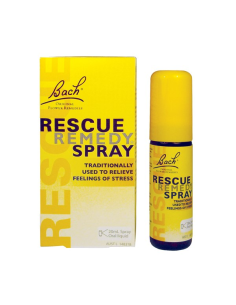 Pack 6 Uds. Rescue Spray + Crema Sin Cargo de Bach Rescue