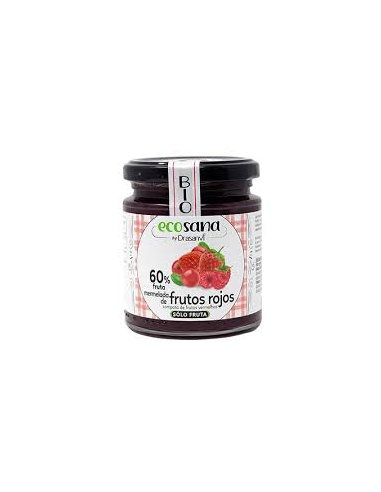Mermelada Bio Frutos Rojos Sin Azúcar 255g Ecosana
