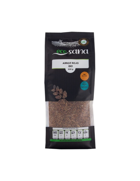 Arroz Rojo Bio 3Kg Ecosana  Natural y Saludable
