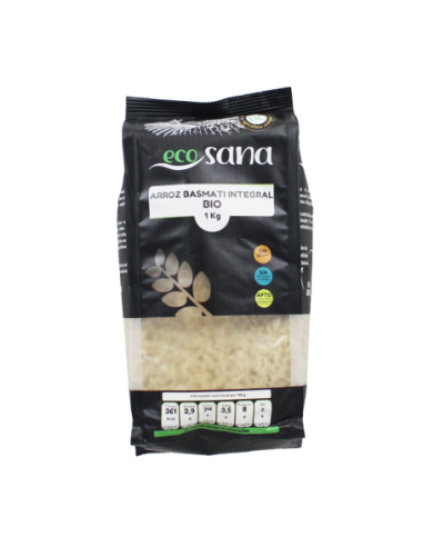 Arroz Basmati Integral Bio 5Kg Ecosana