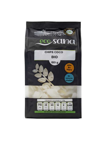 Chips Coco Bio 150G Ecosana