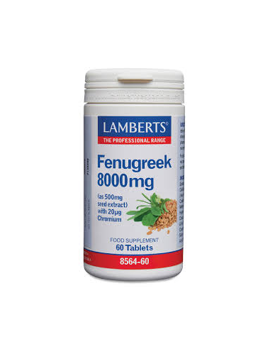 Pack 2 Fenogreco 8000 mg con Cromo Lamberts - Vitalidad